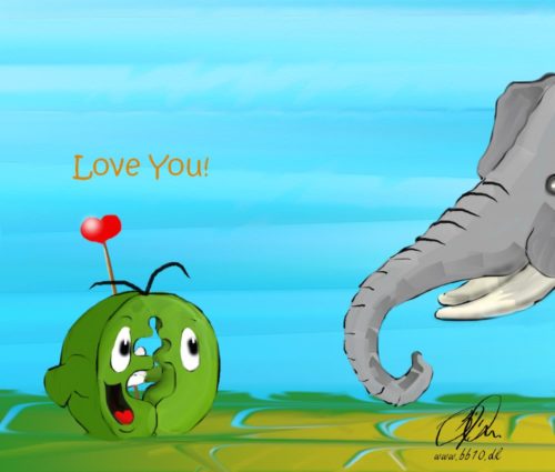 Elephants Love