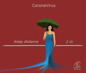 Keep Distance to Corona