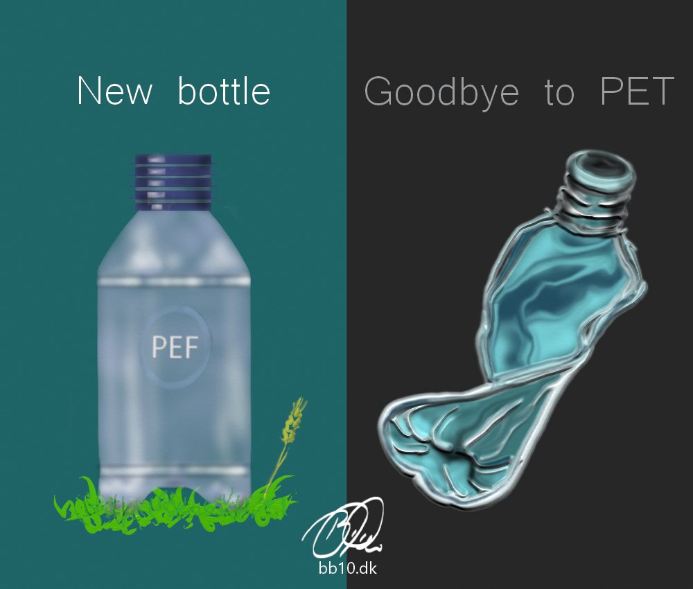 Bioplastic alternatives Ica Visar Dryckesflaskor