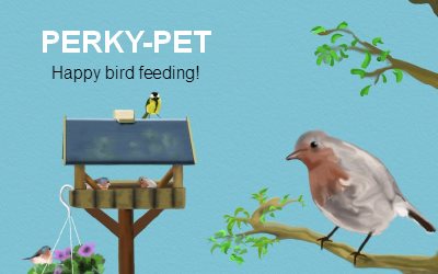 Perky Pet Happy Bird Feeding
