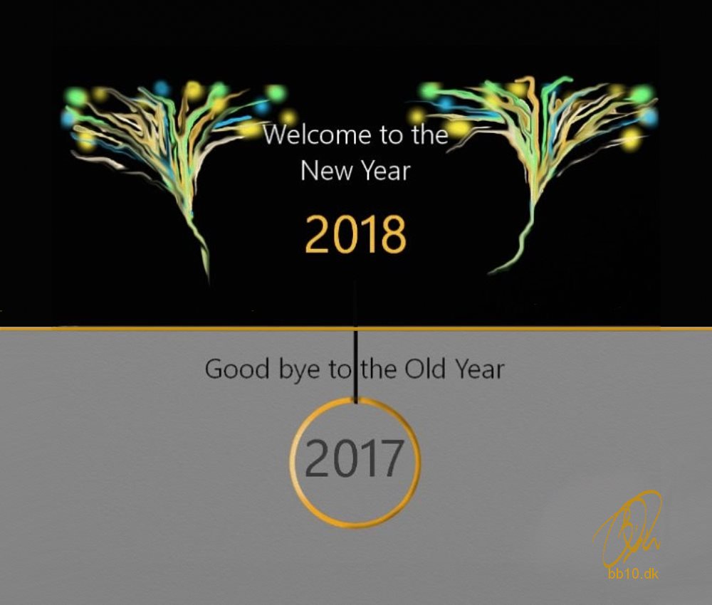 Welcome to the New Year 2018